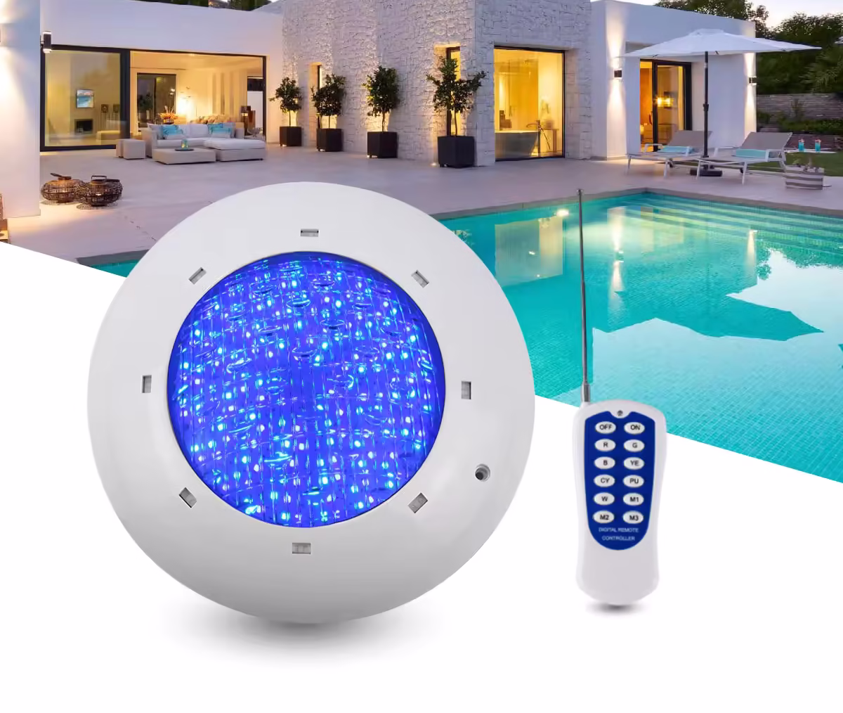 Hentech RF & WiFi Controller for RGB Pool Lights